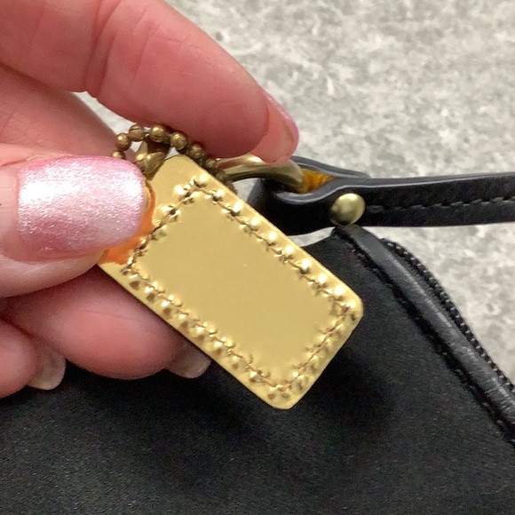 Coach Amanda Satin Clutch NWOT - Picture 5 of 8